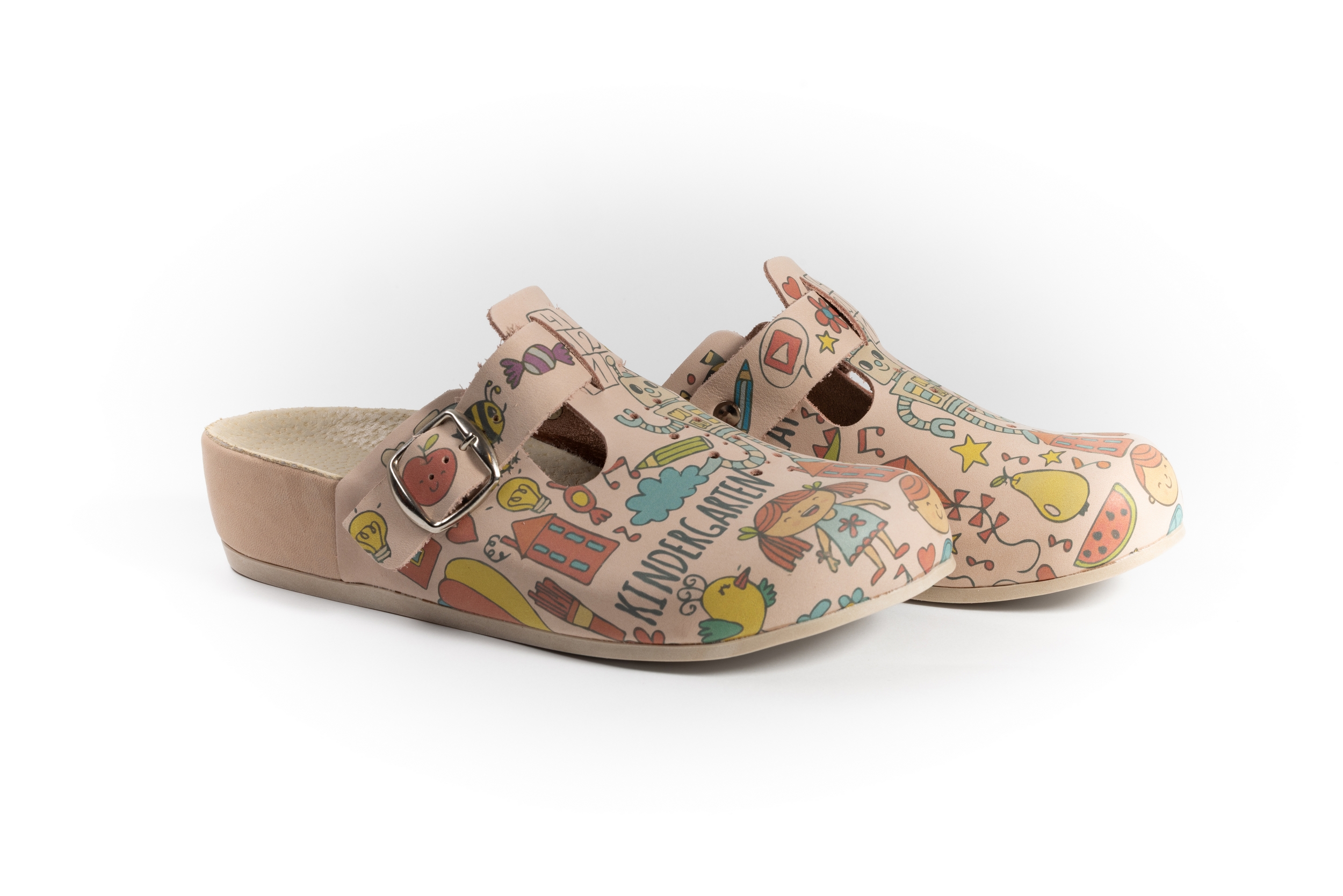 CLASSIC DESIGN klompe – kinder roza - Image 2