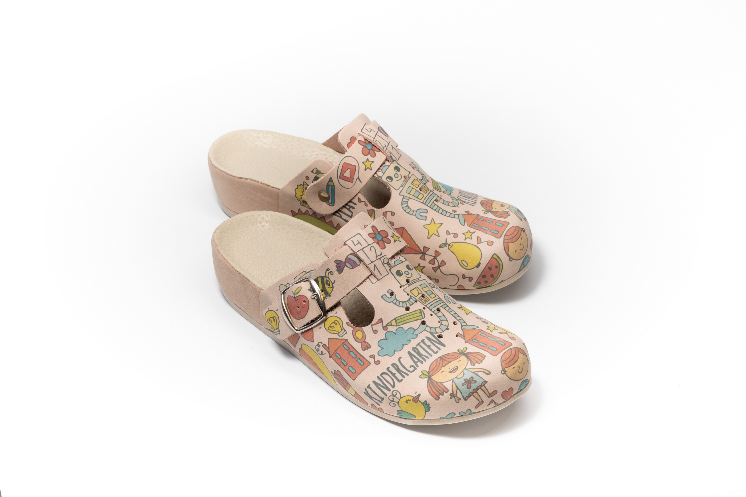 CLASSIC DESIGN klompe – kinder roza - Image 5