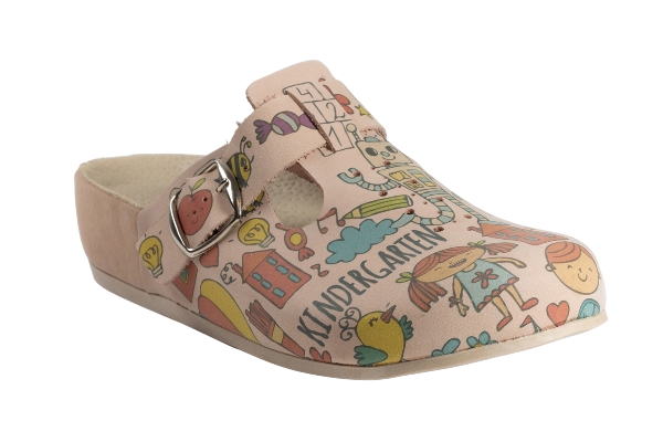 CLASSIC DESIGN klompe – kinder roza