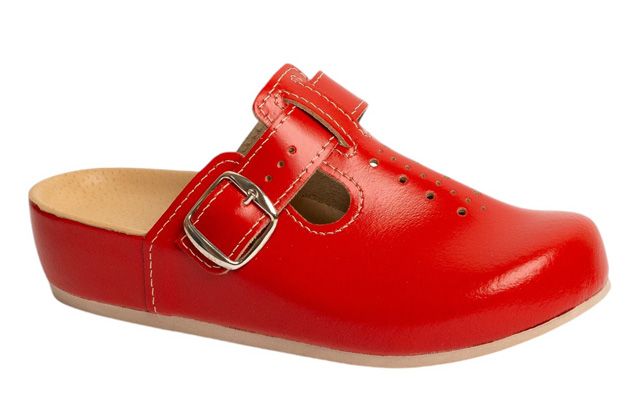 CLASSIC klompe – crvena - Image 4
