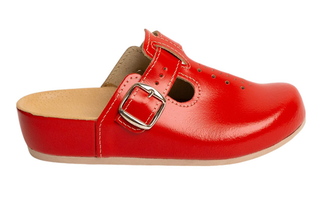 CLASSIC klompe – crvena - Image 3