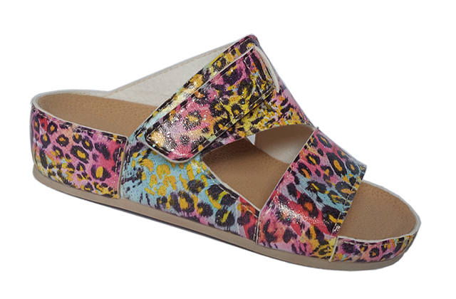 DARA MODE papuče – pink leopard
