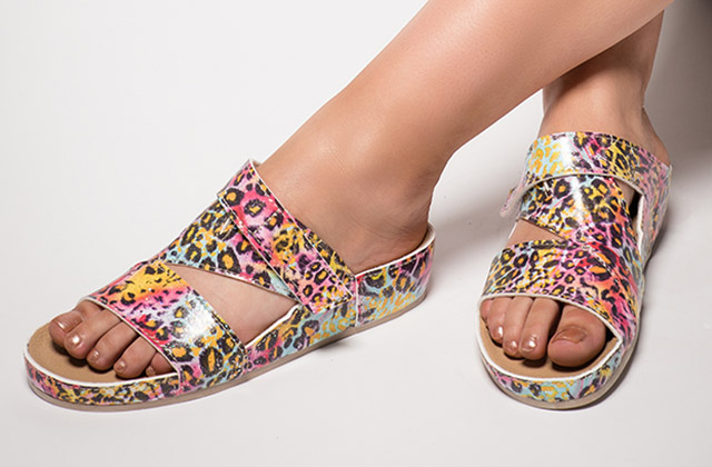 DARA MODE papuče – pink leopard - Image 3