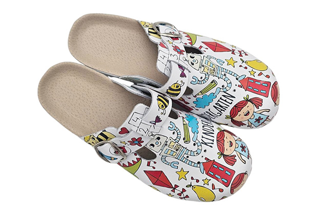 CLASSIC DESIGN klompe – kinder bela - Image 2