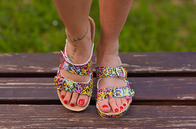KLARA MODE papuče – pink leopard - Slika 4