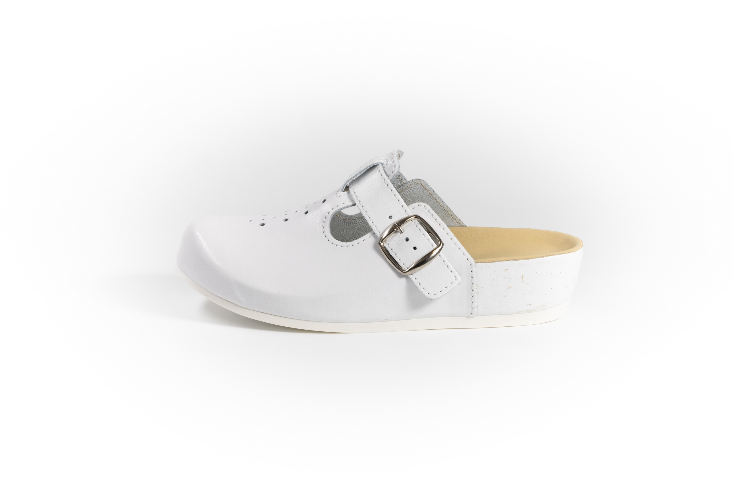 CLASSIC klompe – bela - Image 4