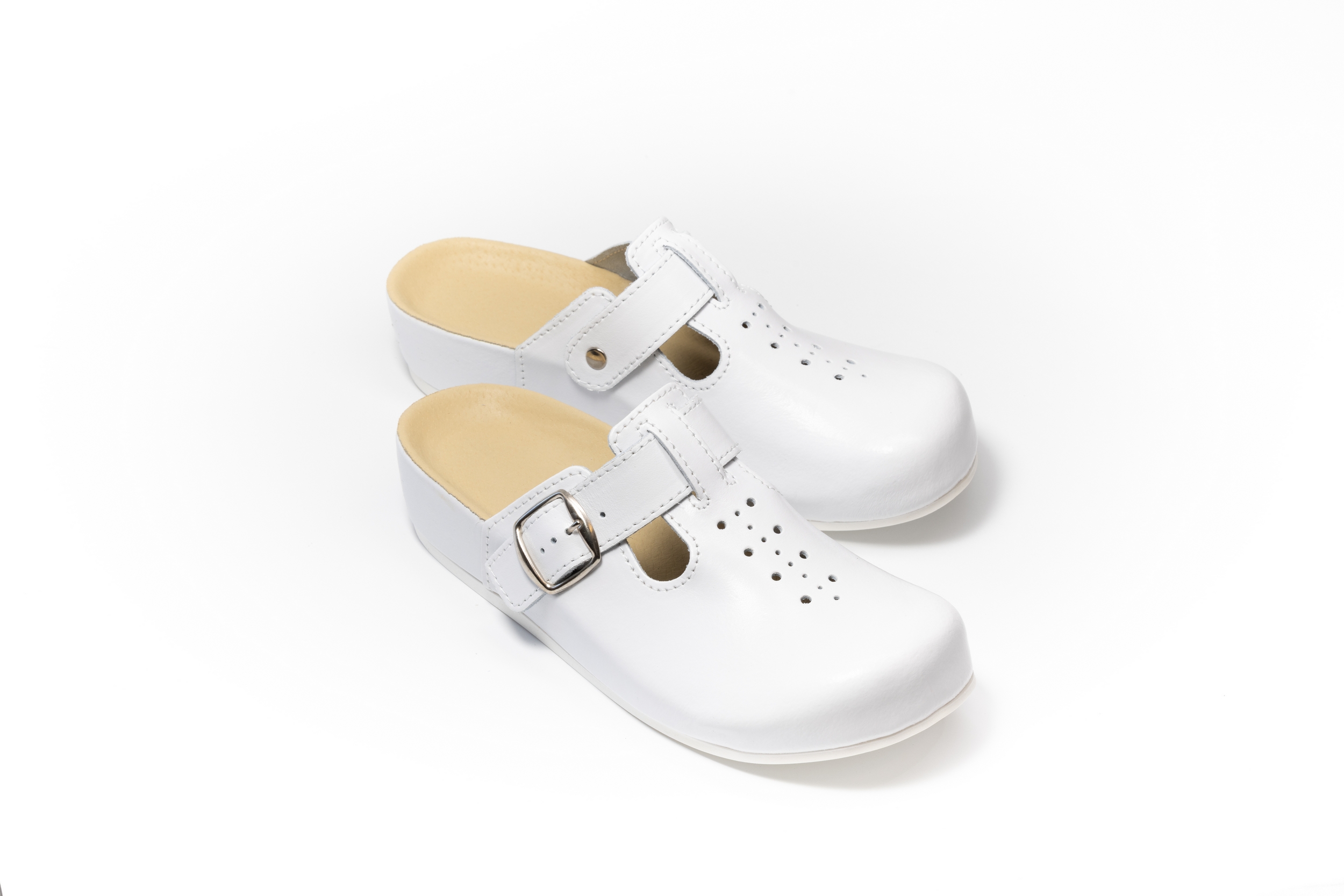 CLASSIC klompe – bela - Image 5