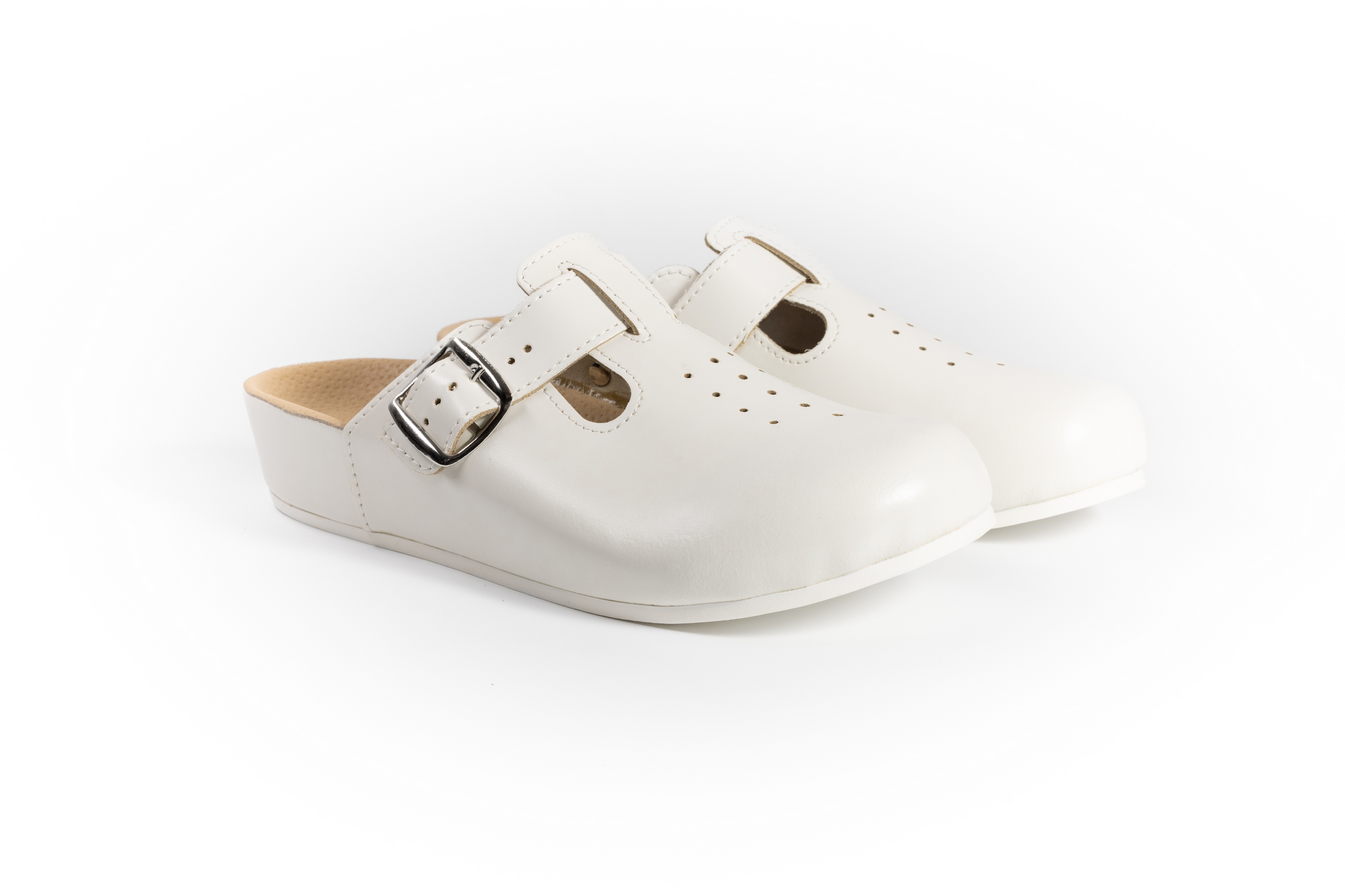 CLASSIC klompe – bela - Image 6