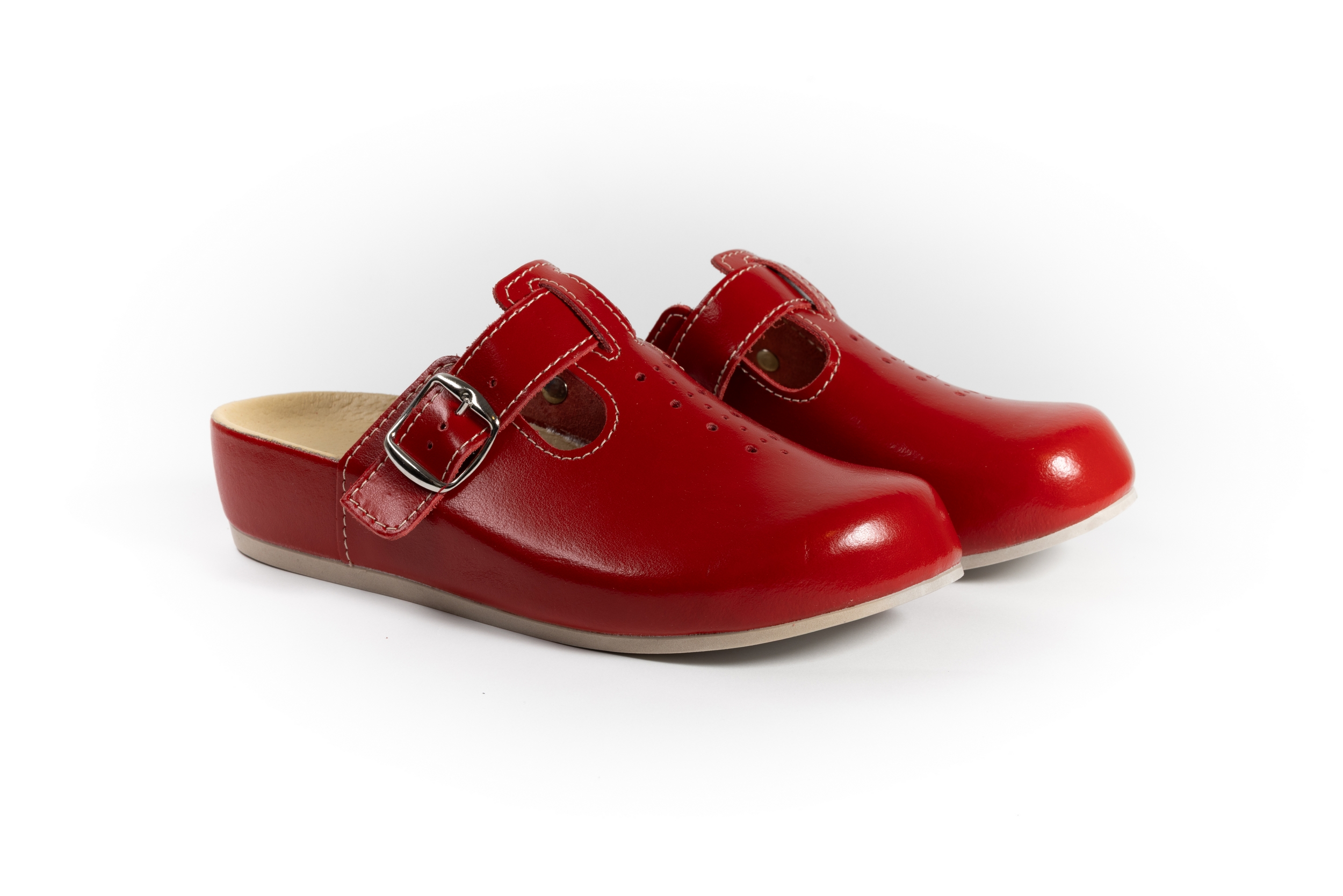 CLASSIC klompe – crvena - Image 5