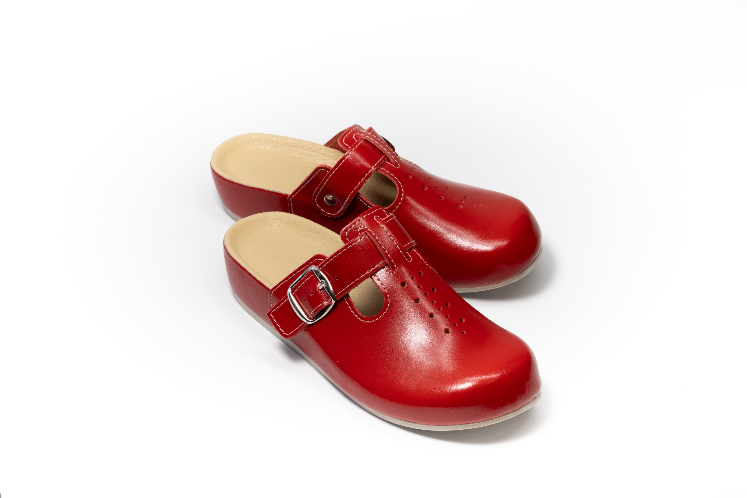CLASSIC klompe – crvena - Image 8