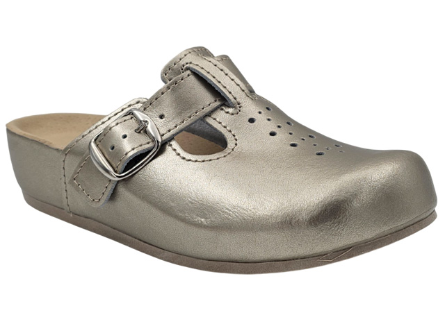 METALIK klompe – zlatna - Image 12